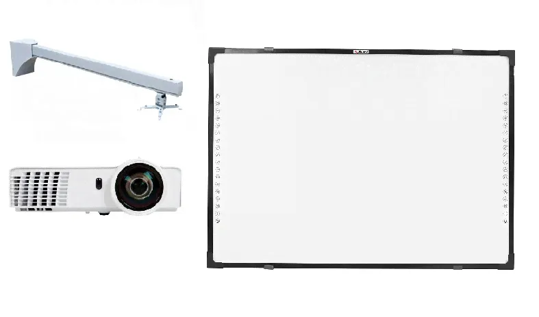 Интерактивный комплект IQBoard DVT TN082 + проектор Infocus INV30 + крепление для проектора Wize WTH-140