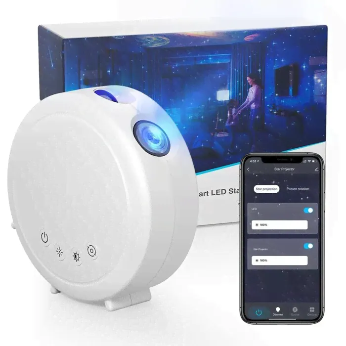 Светильник Проектор Звёздного Неба Nitebird Star Projector LB4, Wi-Fi, 10 Вт-0
