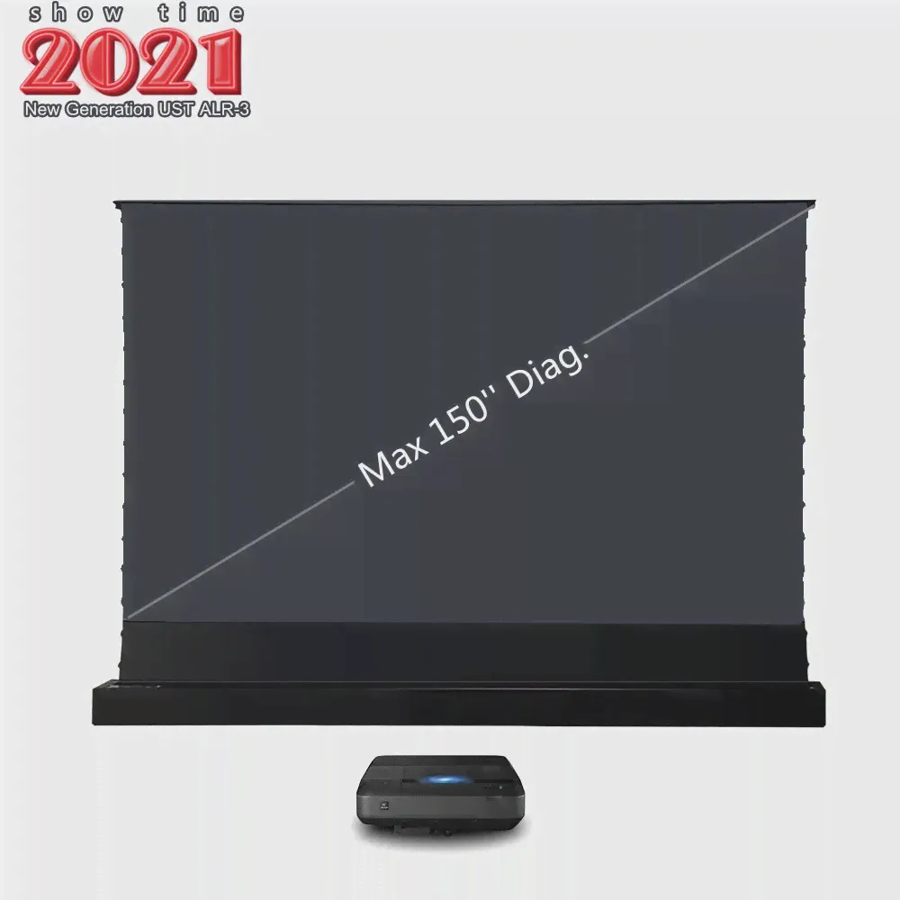 MIVISION 150 дюймовый моторизованный вытягиваемый Электрический планшет натяжение напольный Alr проектор экран для проектора Ust (art.: 3920b76d4cb70)-1