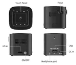Проектор Everycom D019 1/16 Гб, черный