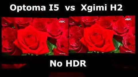 Optoma I5 vs Xgimi H2!