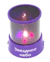 Светильник Эврика Проектор звездного неба Purple 93359, CBS001-011A29