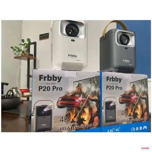 ORginal Портативный проектор / Проектор FREE HOBBY PRO 20 4K / Проектор 4К/ Видеопроектор для дома / Проектор для офиса / Мобильный проектор