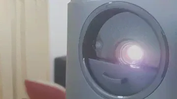 unboxing setup and overview of anker nebula mars 2 pro projector