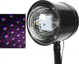 Проектор уличный Разноцветные огни, мультиколор, 220 V, дальность 8 м, площадь 25м2, Kaemingk (494451)