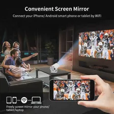 Проектор Progaga 4K Android 11 WiFi 200 ANSI Allwinner H713 HY300 BT5.0 1080P 1280x720P, домашний кинотеатр, наружный портативный проектор (art.: 3920c224f0127)