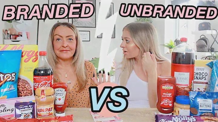 BRANDED VS UNBRANDED FOOD CHALLENGE! £100 CASH PRIZE!