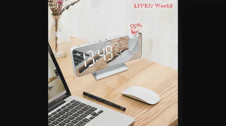 Часы с проекцией LIVE& World