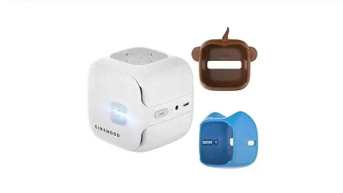 CINEMOOD Storyteller Mini Portable Projector w/2 Content...