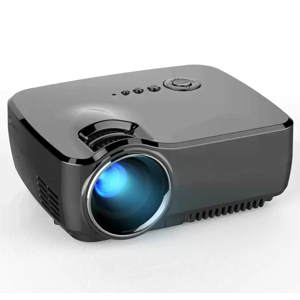 GP70 LCD портативный LED проектор 1080p full hd 1200 люмен HDMI USB FHD SD домашний кинотеатр проектор