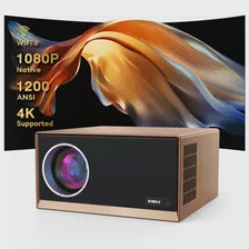 Проектор XIDU S1, 4K, 1080P, 1200ANSI, Android 9,0, проекторы HD, кинопроектор, домашний кинотеатр, проектор, проектор с Wi-Fi 6 (art.: 3920c1116728e)