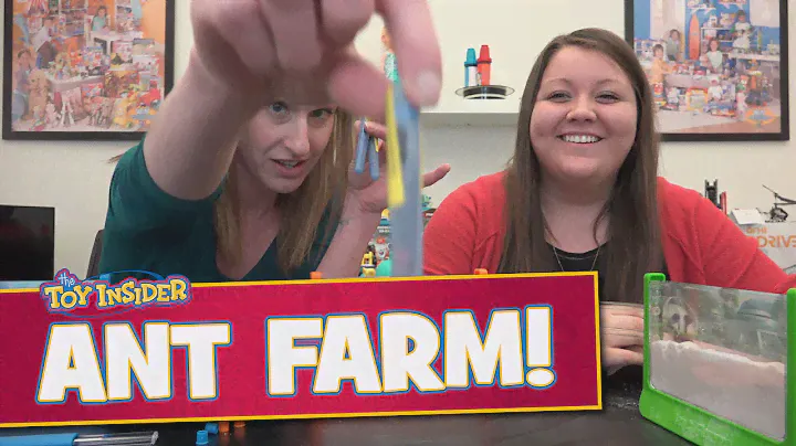 Ant Farm Toys from Uncle Milton! Retro Toy Fun!!