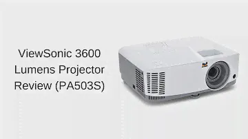 ViewSonic 3600 Lumens High Brightness Projector Review (PA503S)