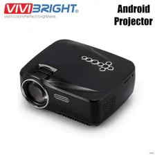 Новый Simplebeamer GP70UP мини умный проектор на Android беспроводной WiFi светодиодный