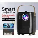 Проектор Umiio / Портативный проектор / Мини проектор Umiio / Full HD Android TV / Проектор кинотеатр, черный