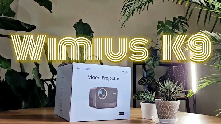WiMiUS K9 - BUDGET Projector Unboxing