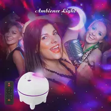 Светодиодный проектор Луны, проектор звезд, ночники, проектор Galaxia USB Bluetooth, Музыкальный проектор небула, декоративная лампа для спальни (art.: 3920bab31c9f0)