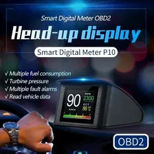 Проекционный дисплей для авто P10 OBD-II HUD проектор на лобовое стекло GPS