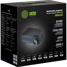 Проектор CACTUS CS-PRM.05WT.WUXGA-W LCD 2800Lm (1920x1080) cs-prm-05wt-wuxga-w