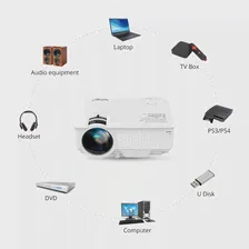 TouYinger M4 мини светодиодный проектор Поддержка Full HD видео проектор для домашнего кинотеатра Пико Кино проекторы медиаплеер