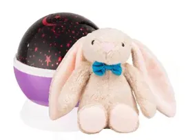 Ночник-проектор звездного неба с игрушкой BUNNY