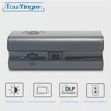 Touyinger K1 DLP Мини карманный проектор 350 ANSI люмен портативный смартфон домашний кинотеатр светодиодный проектор динамик (art.: 7aecbee16)