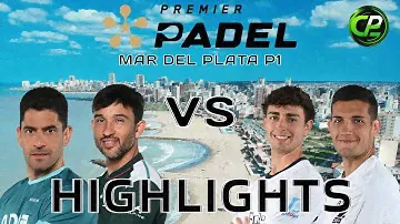 SANYO & MAXI VS ARROYO & ALONSO - R16 Premier Padel Mar Del Plata P1 - HIGHLIGHTS