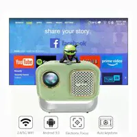 Ретро - мини с поддержкой 1080P 4K Android Reality LP27 6000 Liming Портативный телевизор Beamer 5G WIFI Домашний ЖК - проектор
