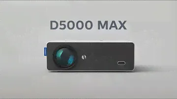Vivibright Full HD Immersive Entertainment Home Theater Projector D5000 MAX for work and study