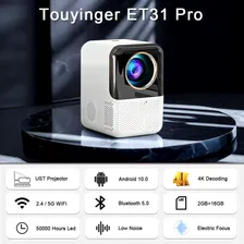 TouYinger Проектор ET31 PRO, Android (GLOBAL EDITION), 1LCD, белый