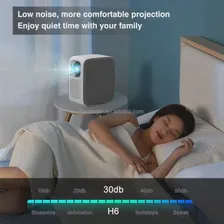 Touyinger H6 мини проектор для фильмов дома 1080P Full HD LED портативный проектор Андроид домашний кинотеатр (art.: 3920bbe85d002)