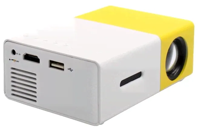 Карманный проектор Unic YG-300 желтый