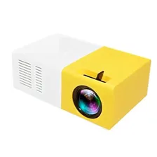 Мини проектор LED Mini Projector J9 Yellow, J9 желтый портативный переносной