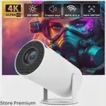 Проектор для фильмов и игр Store Premium / Android + (Подключается к телефону) / Домашний кинотеатр / Видео проектор 4 К Full HD для дома 6729456