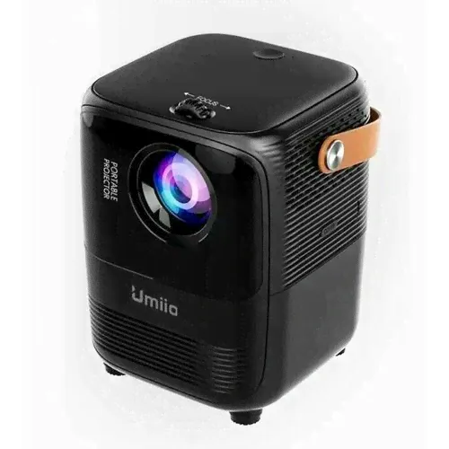 Проектор Портативный проектор Umiio A008 Pro, WiFi, Android TV, Черный
