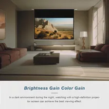 Электрический встраиваемый потолочный проектор VIVIDSTORM, 92 дюйма, экран для домашнего кинотеатра, выпадающий белый экран для кинотеатра