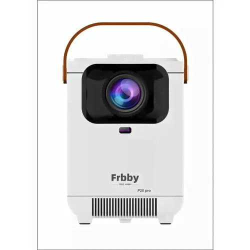 Умный мини проектор FRBBY P20 PRO (4К, HD,2.4G/5G, WIFI+ BLUETOOTH) белый