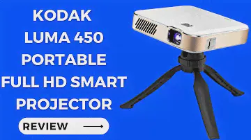 Kodak Luma 450: The Perfect Portable Projector for Movie Nights?