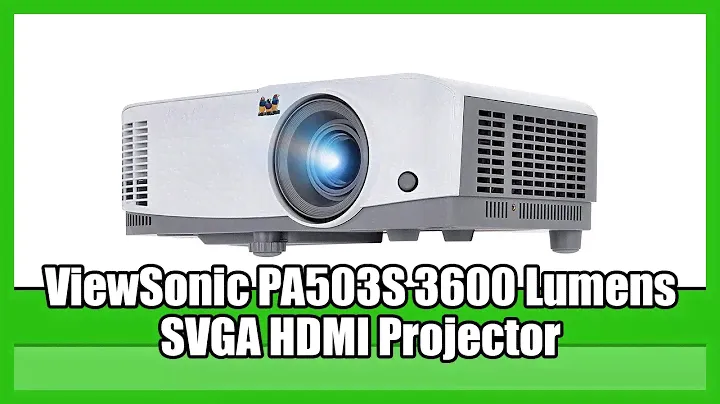 ViewSonic PA503S 3600 Lumens SVGA HDMI Projector | BEST Projectors for Under 500 | 2019