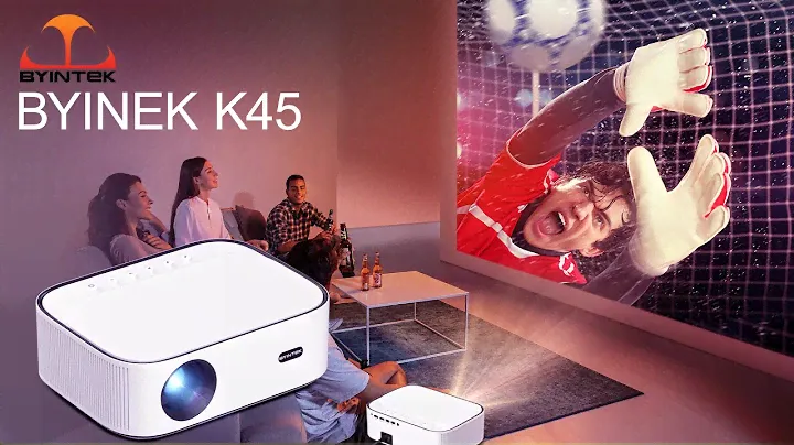 2022 Best Full HD 1080P LCD Projector BYINTEK K45 Smart Android WIFI LED Video LCD 4K Home Theater